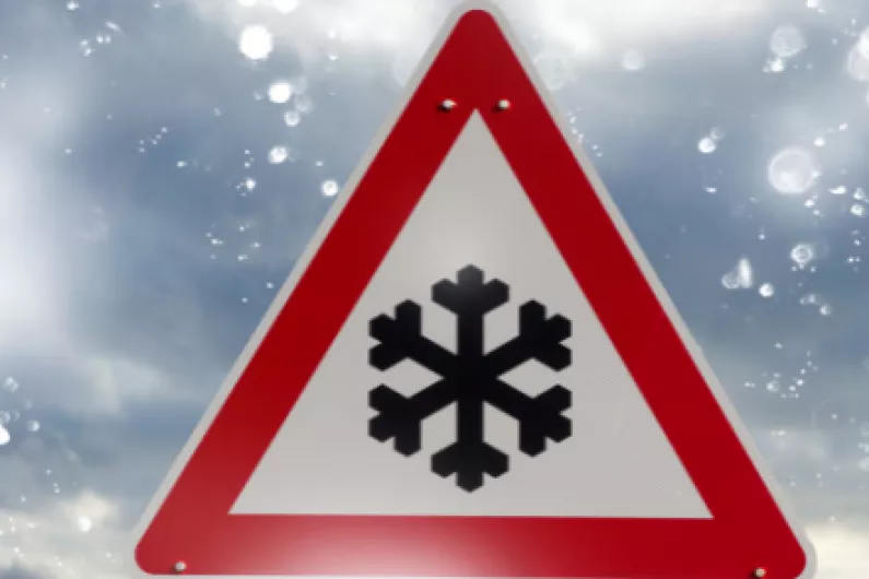 Snow and Ice warning issued for Roscommon and Leitrim tomorrow