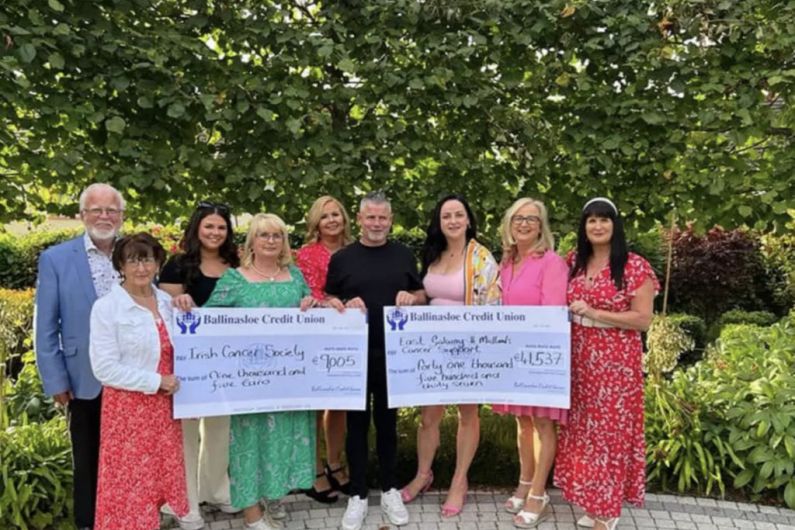 Ballinasloe man raises over &euro;50,000 for charity