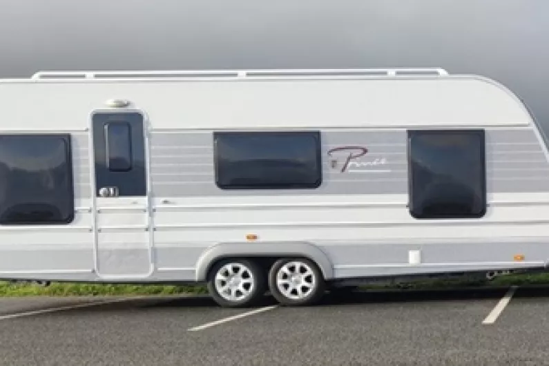 Reward of &euro;2,000 offered for recovery of caravan stolen in Roscommon