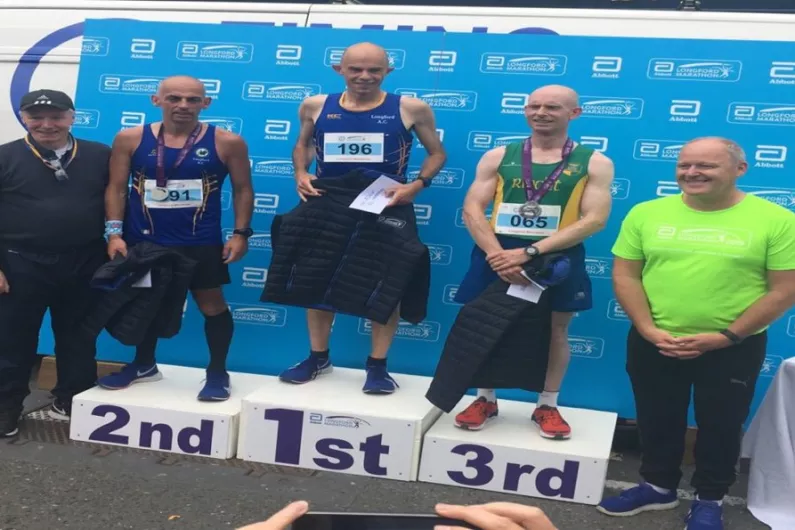 Barry Sheil 2019 Longford Marathon Winner