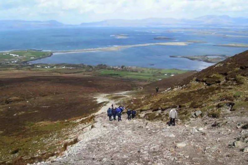 People are being encouraged to do a virtual walk of Croagh Patrick this year.