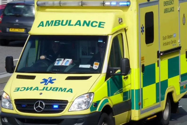 Two men hospitalised following Longford collision