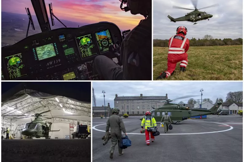 Athlone air ambulance completes over 420 missions this year so far