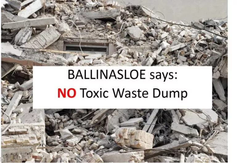 Ballinasloe Says No calls for community to be on guard for new waste transfer station
