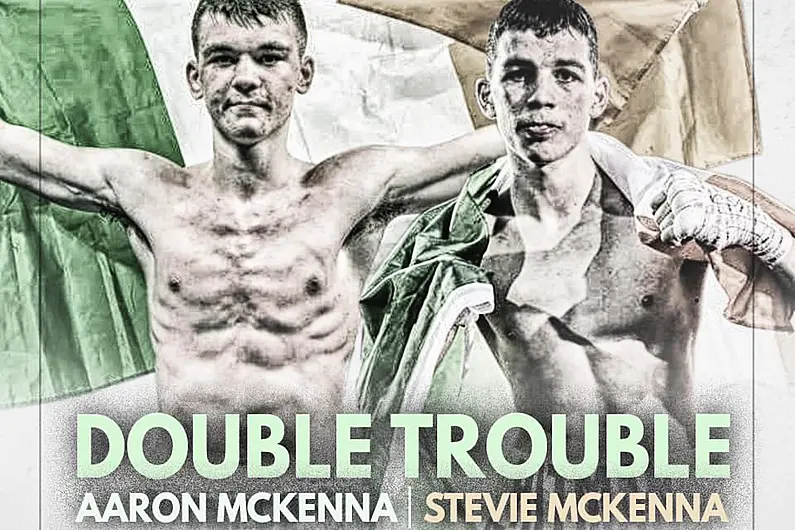 Double Trouble as Mc Kenna Brothers to feature on the same fight night