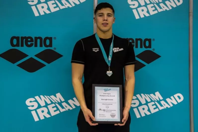 Longford swimmer Darragh Greene delighted with Olympics nomination