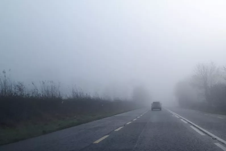 Local gardai warn motorists of very dense fog in many areas