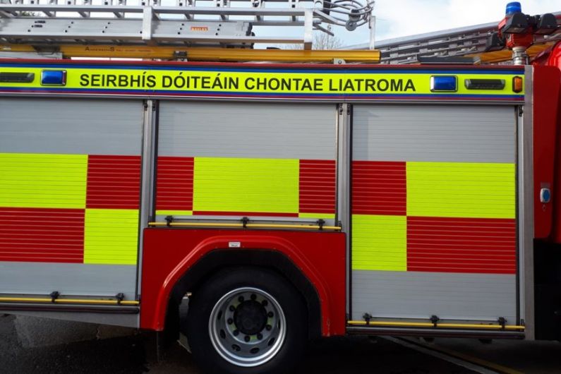 Emergency services tackle fire at Carrick on Shannon property