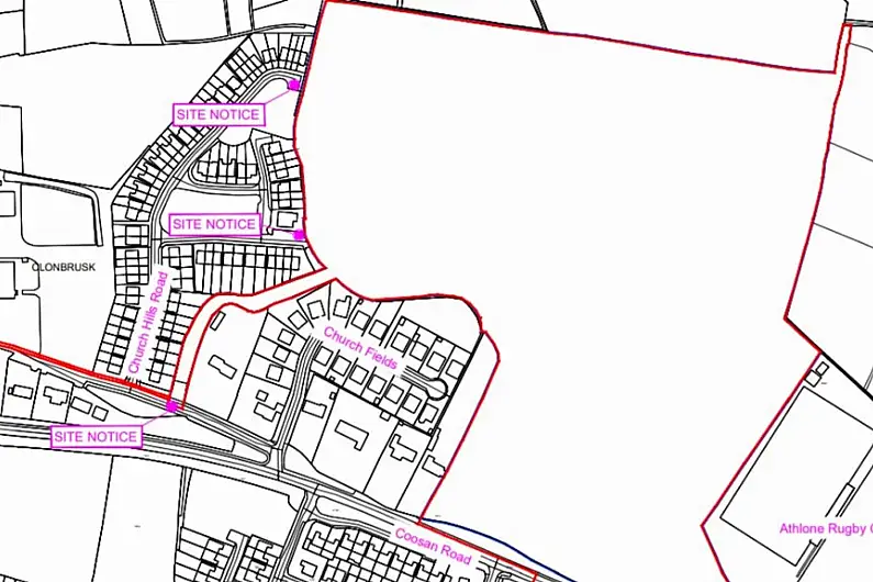 Athlone Councillors to voice opinions on plans for 400 new homes at special meeting today