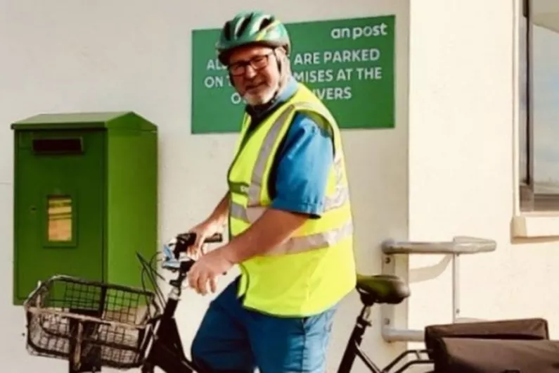 Roscommon postman getting on his bike to raise money for local cancer services