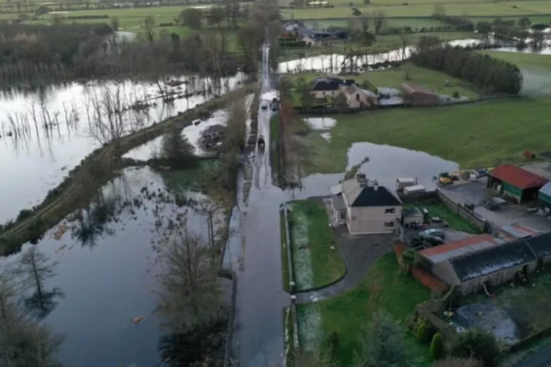 Families facing rising flood waters at Lough Funshinagh vow to stay in homes despite warnings