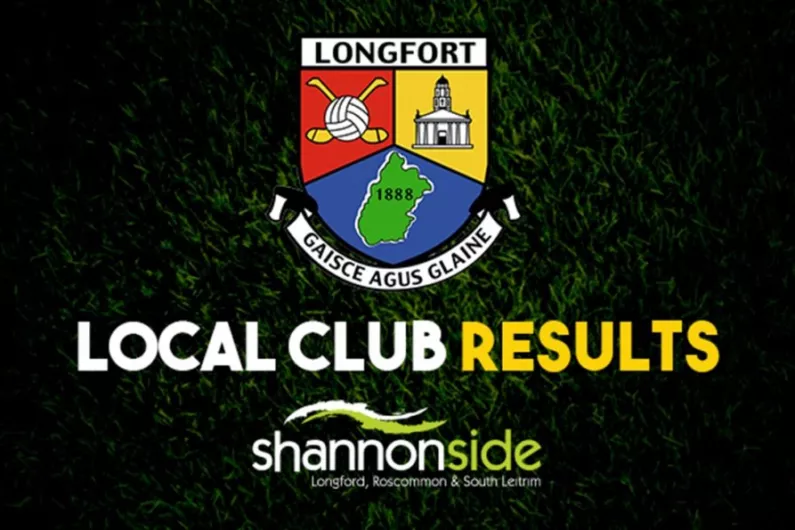 Longford Club Results Weekending August Nine
