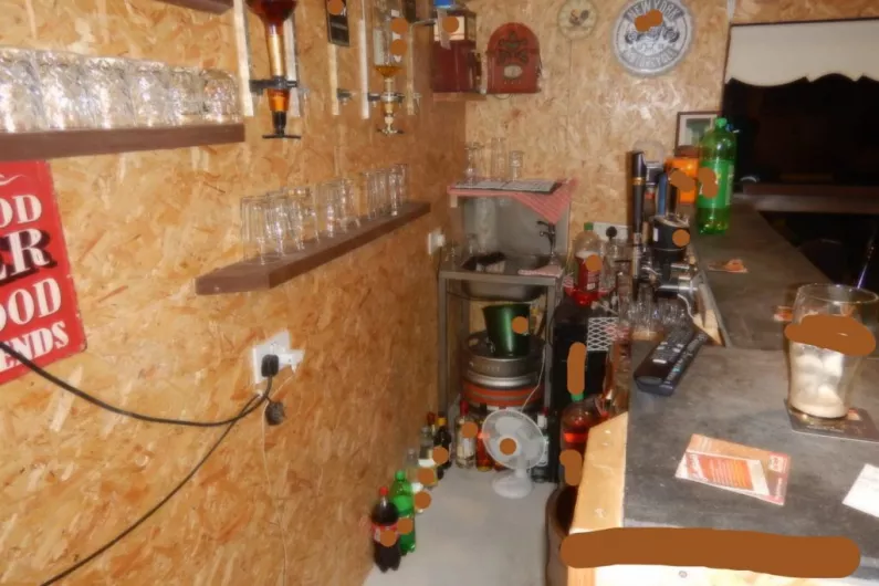 Local &quot;shebeen&quot; among those raided by midlands Garda&iacute;