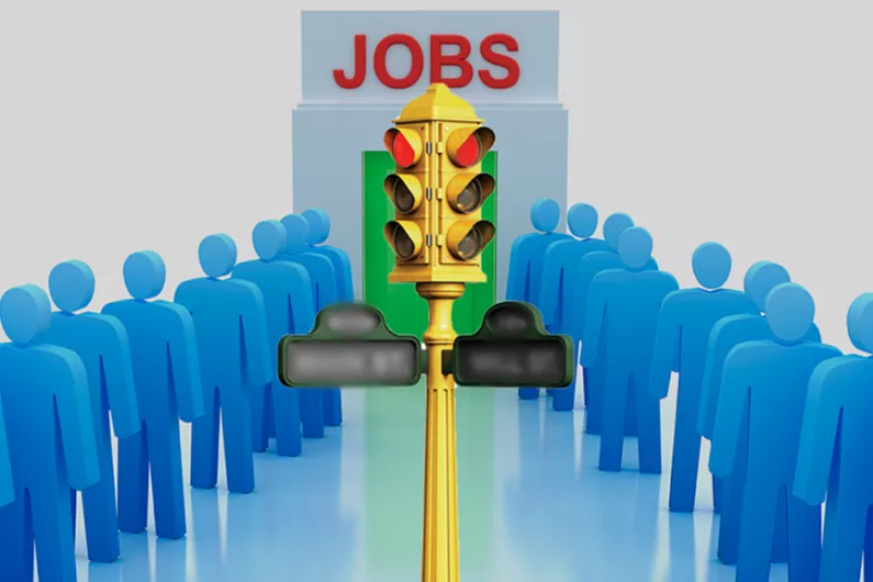 Unemployment figures in Leitrim rose last month