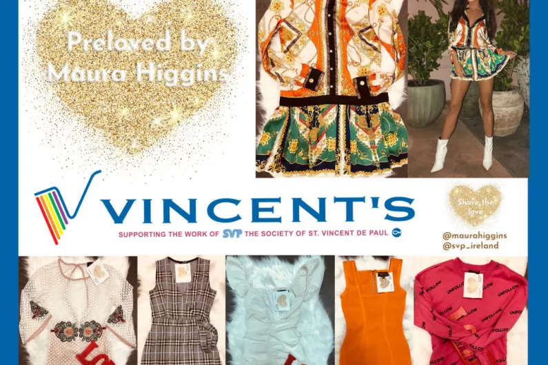 Higgins Family donates &quot;Preloved by Maura&quot; clothes to SVP