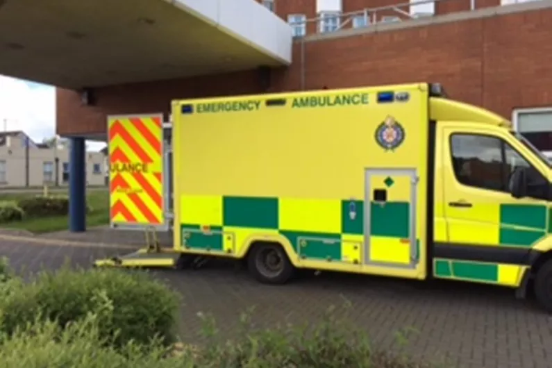 Emergency Department at Mullingar hospital very busy today