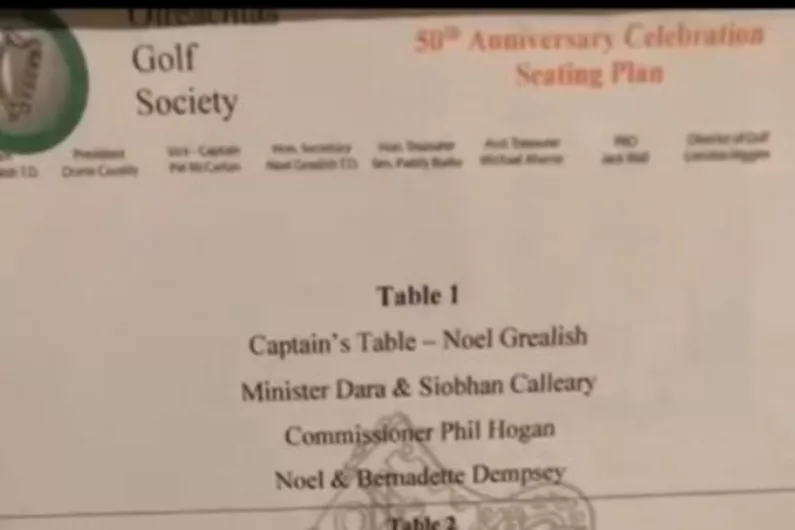Oireachtas golf society set for name change but won't disband