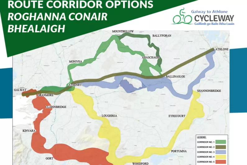 Public Zoom meeting this evening on Athlone Galway cycleway option