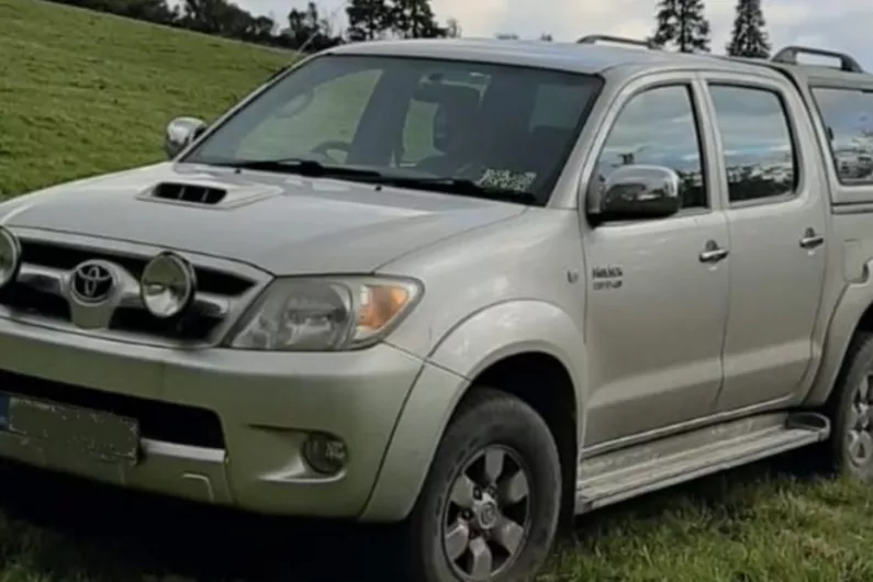 Granard Gardai issue appeal after Toyota Hi-Lux stolen in Ballinamuck
