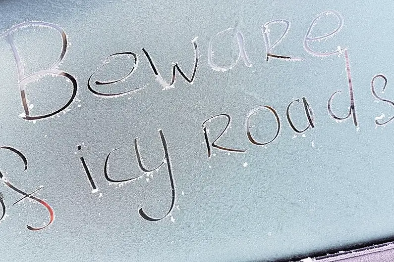 Motorists have been urged to be careful when making essential journeys this morning due to icy roads