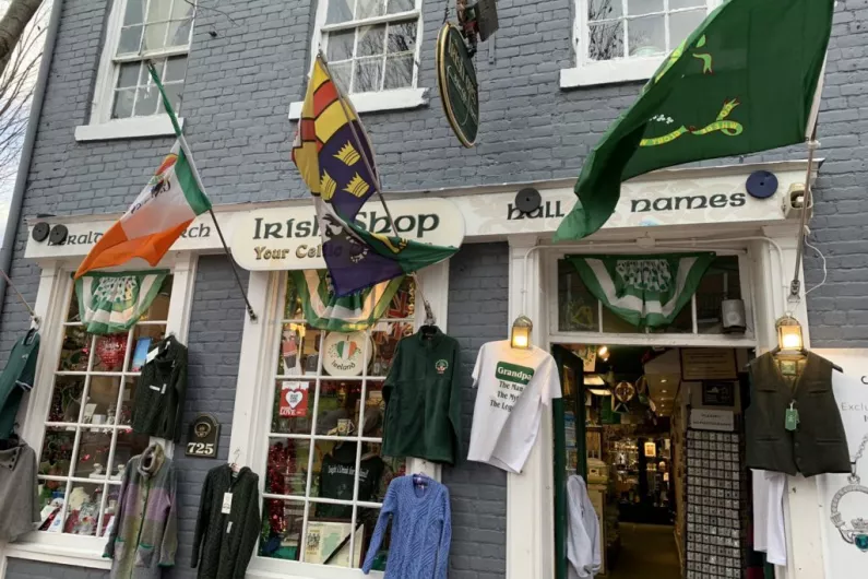 LISTEN: Irish Ambassador to US congratulates Longford businessman following shop visit near Washington DC