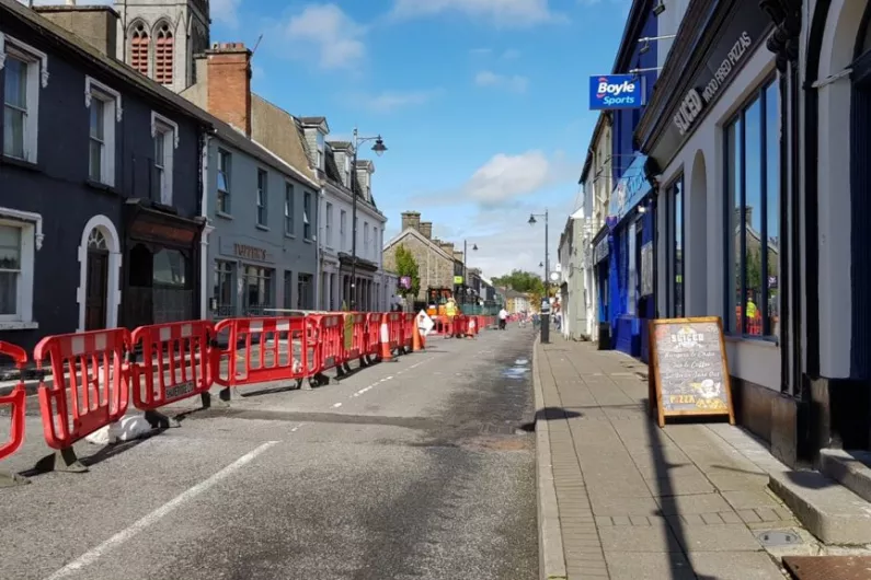 Frustration over slow progress of Main Street work in Carrick-on-Shannon