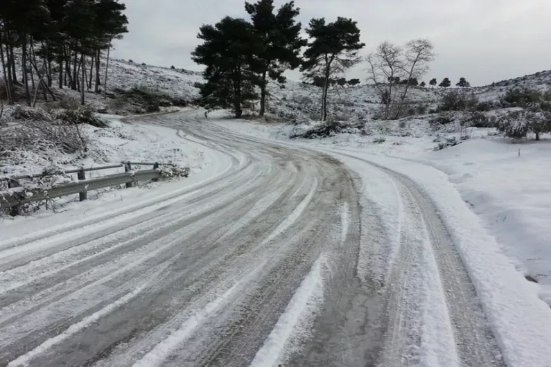 Snow and Ice warning issued for entire country