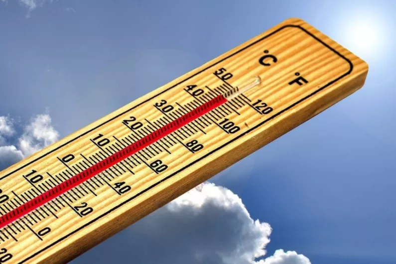 Highest temperature of this year recorded in Roscommon