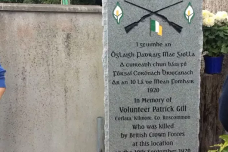 Wreath laying ceremony to take place at Patrick Gill monument in Drumsna this evening