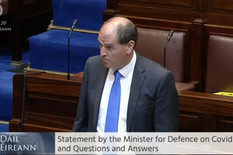 Defence Minister confirms receipt of interim report into door falling off Athlone-based air ambulance