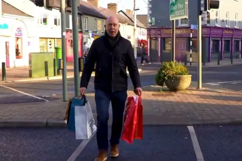 WATCH: Longford Council Chair stars in video highlighting importance of shopping local