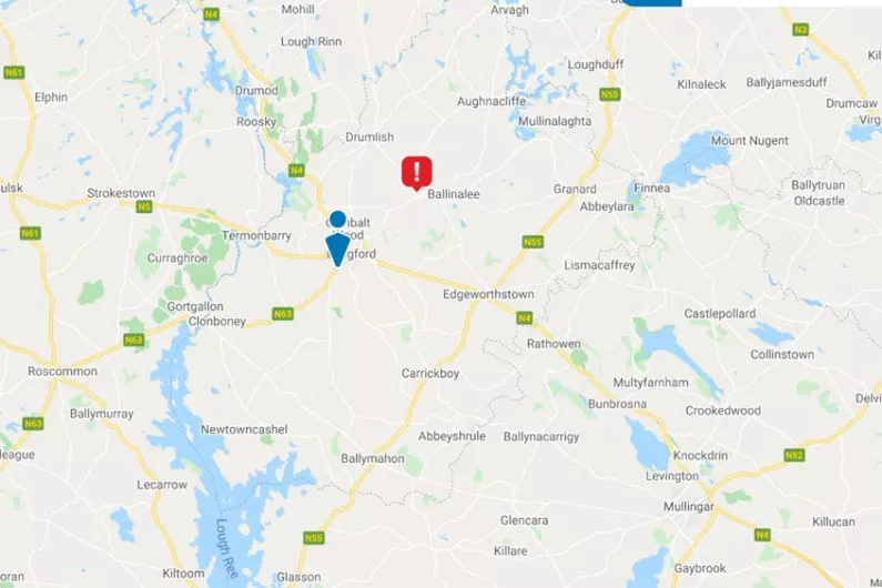 Power outage affecting hundreds of customers in Longford