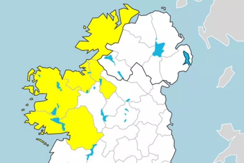 Wind warning issued for Leitrim