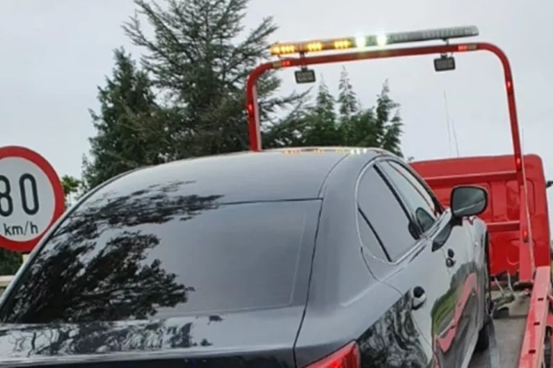 Over &euro;500k spent on towing and car recovery services by Gardai in Longford-Roscommon