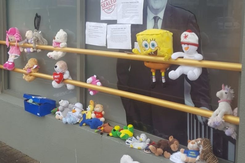 Toys left at TD offices in protest over Mother &amp;amp; Baby Home files