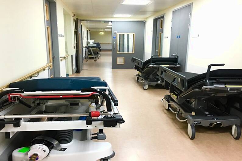 Over 50 people on trolleys at UHG today