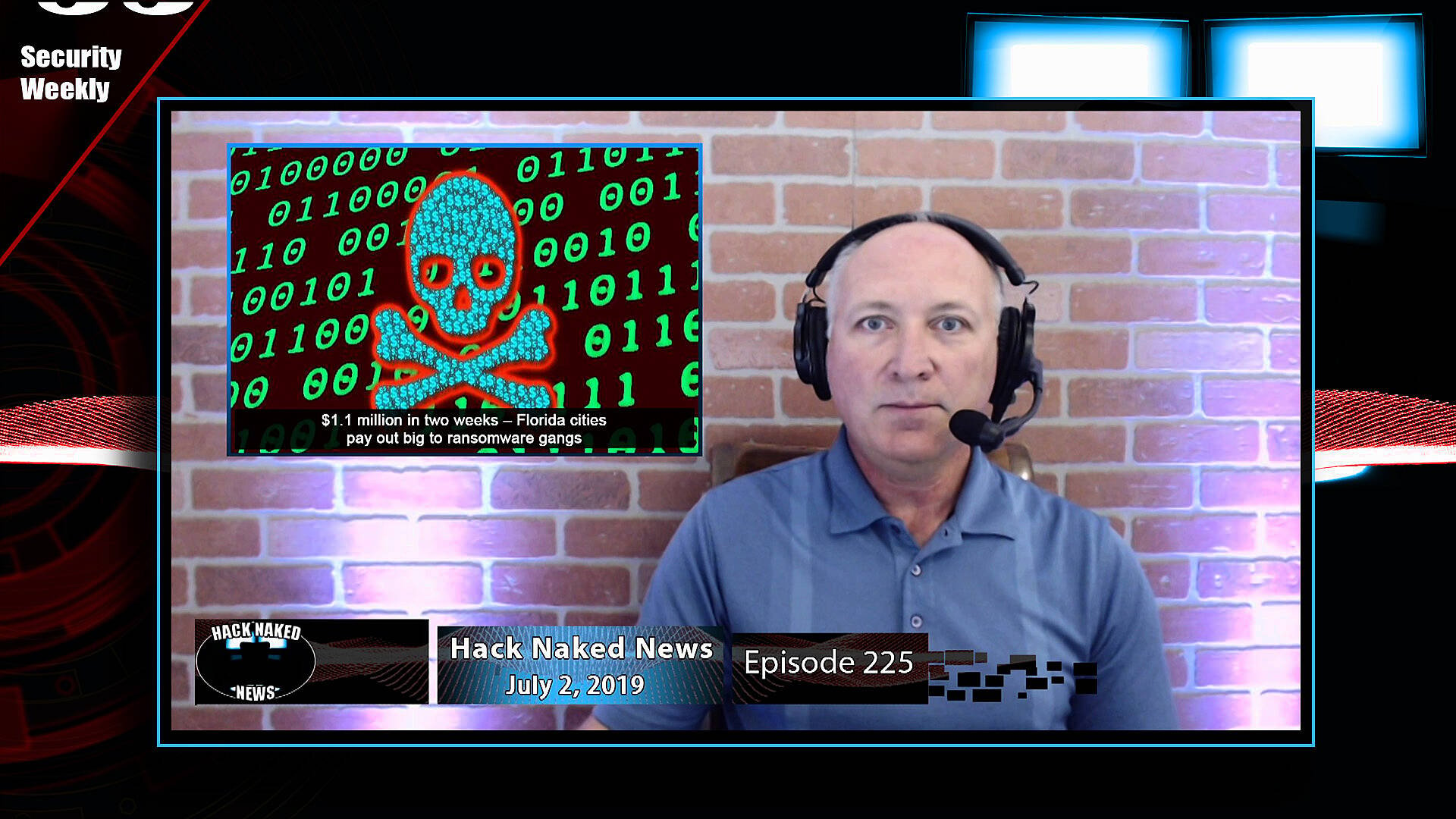 Security Weekly Podcast Network (Audio) - Hack Naked News #225...