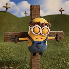 Minion Jesus Image