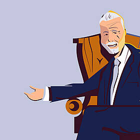 Men's Wearhouse: George Zimmer Image