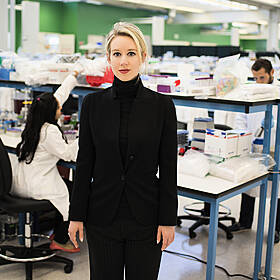 Elizabeth Holmes and Theranos in Pop Culture Image
