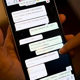 The secret world behind those scammy text messages Image