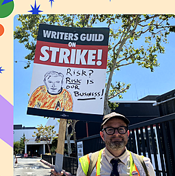 The secret entrance that sidesteps Hollywood picket lines Image