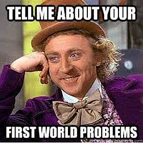 We Reveal Your Pathetic First World Problems! Image