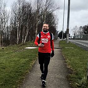 Footballer Conan Byrne On His 'Marathon Walk' To Raise Money For Irish Cancer Society Image