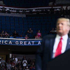 Donald Trump's Campaign Suffers Setback After Poorly Attended Rally In Tulsa Image