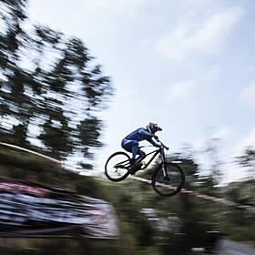 The Blind Downhill Biker Image