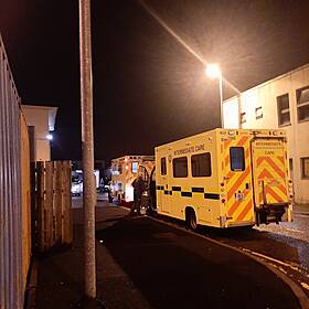 Letterkenny hospital patients treated in ambulances Image