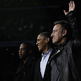 Music With Stuart Clark: A New Bruce And Barack Podcast Image
