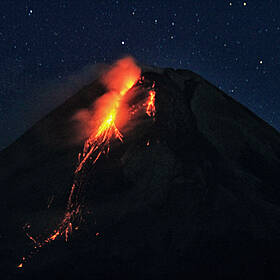 Do Other Planets Have Violent Volcanoes Like Earth? Image