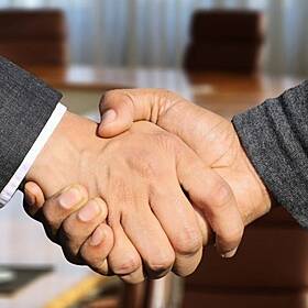 "I hate the idea that a good negotiator has a brass neck" Image
